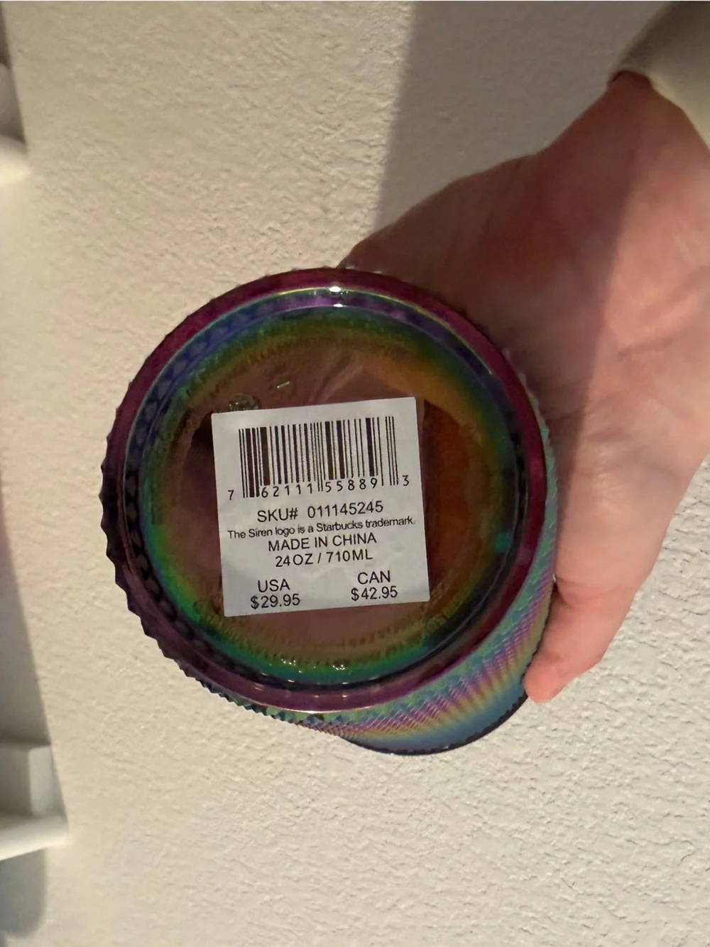 Starbucks - Oil Silk Studded Tumbler Venti Size
